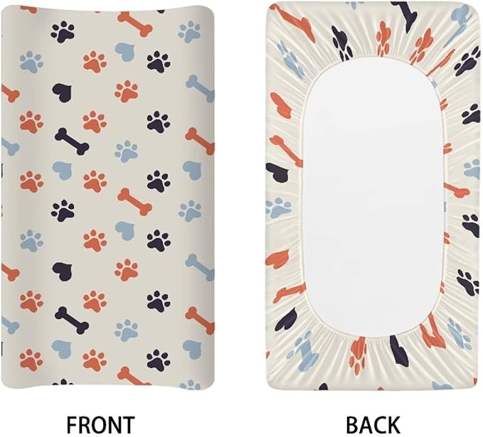 Changing Pad Covers for Boys Girls Carddle Sheet Set for Baby Boys Girls Breathable & Washable Cover
