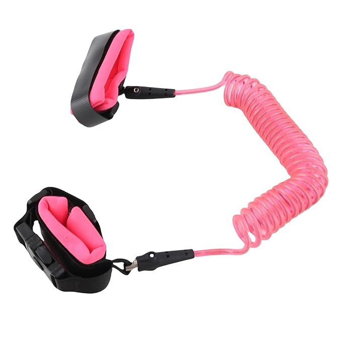 Triple Protection Excellent Walking Safety Leash, Breathable Wrist Leash, Safe for Outdoor(Pink)
