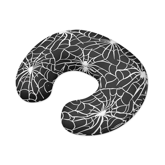 Cobweb Nursing Pillow Cover for Baby Boys Girls, Breastfeeding Pillow Slipcover Cushion Cover, Soft Fabric Fits Snug On Infant, Fits for Nursing Pillow Newborn