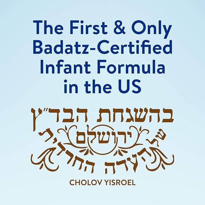 Similac Advance Lamehadrin Infant Formula, Badatz Certified, Kosher, Baby Formula, Powder, 24.7-oz Can