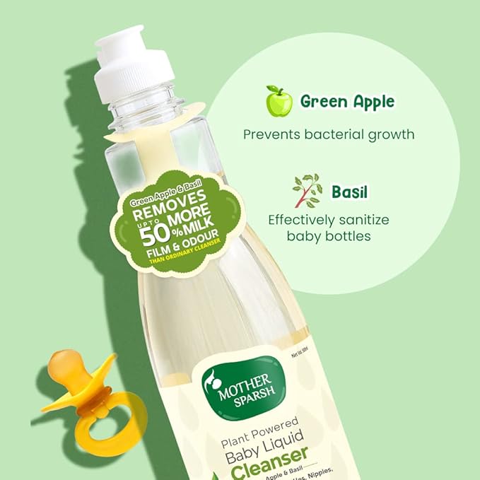 Baby Cleanser - Plant Powered, 175ml by Mother Sparsh Store
