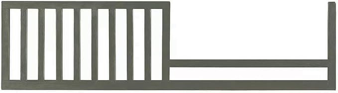 Toddler Bed Safety Guard Rail for Bel Amore & Cosi Bella Convertible Cribs by Bivona - Solid Wood Rail for Convertible Crib to Toddler Bed - Safety Guard Rail for Children (Nantucket Grey - Channing)