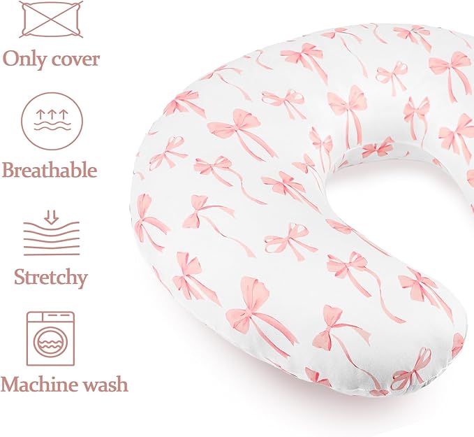 Nursing Pillow Cover & Baby Blanket 40 x 30 inch