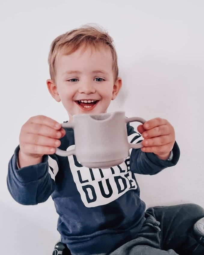 Haakaa Silicone Baby Fruit Food Feeder & Toddler Cup Combo