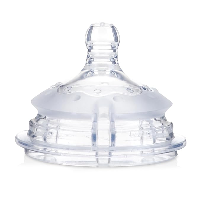 Nuby 2 Piece Slow Flow Comfort Nipple (Pack of 2)