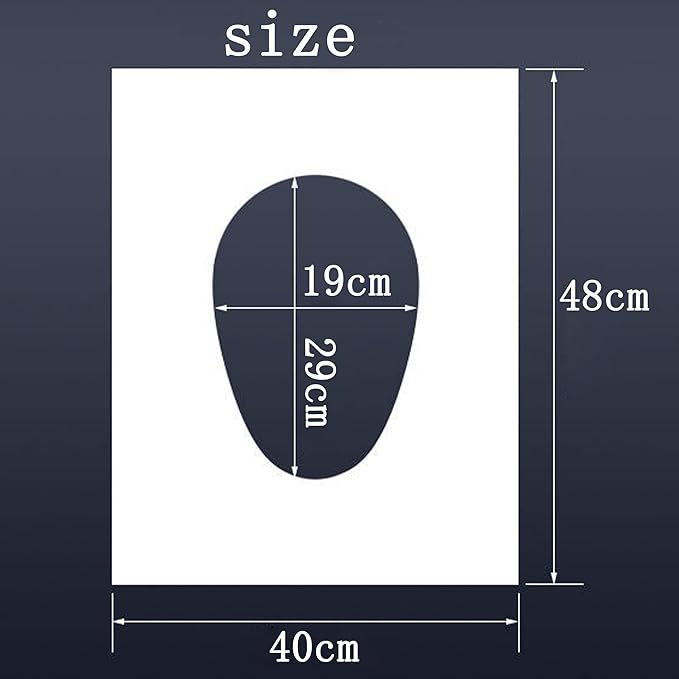 50PCS Disposable Travel Toilet Seat Plastic Cushion Waterproof Portable Toilet Seat Cushion Individually Packed, Easy to Carry for Traveling