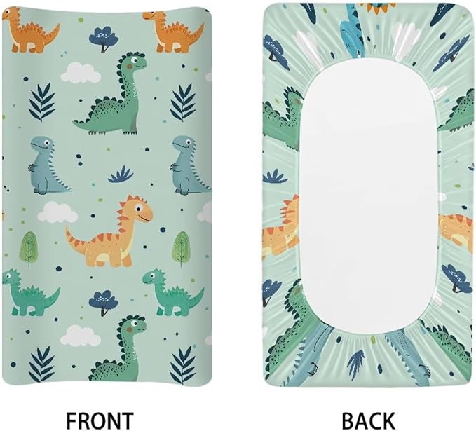 Changing Pad Covers for Boys Girls Carddle Sheet Set for Baby Boys Girls Breathable & Washable Cover
