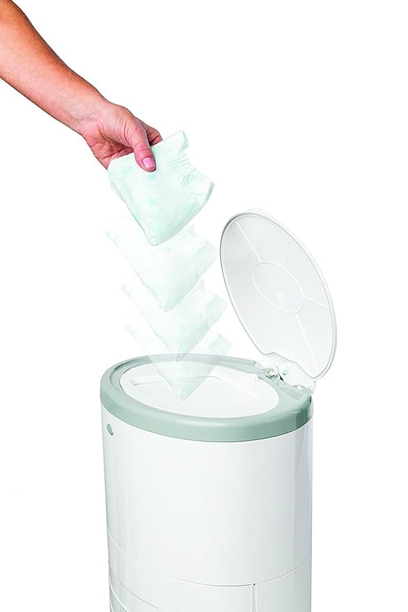 Diaper Dekor Plus Diaper Pail Refills | 2 Count | Most Economical Refill System | Quick & Easy to Replace | No Preset Bag Size Use Only What You Need | Exclusive End-of-Liner Marking