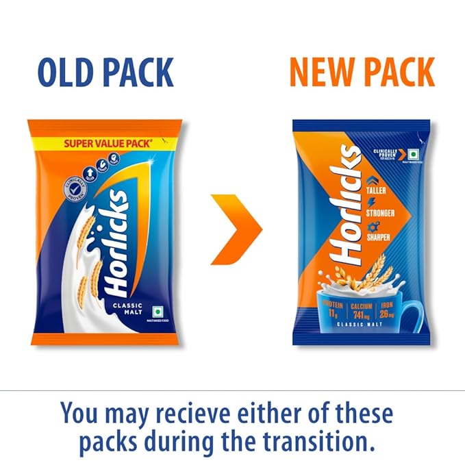 Horlicks Health & Nutrition Drink Pouch, 900 gm