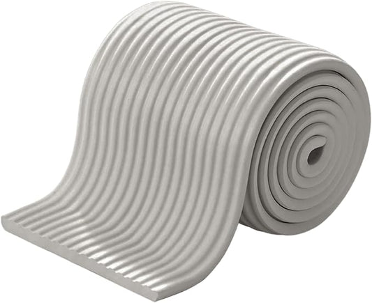 Crib Padding for Sides 79x8 Soft High Elasticity Thickened NBR Padded Wall Panels Water Resistant Crib Bumper Pads for Wall Table Cabinet Desk