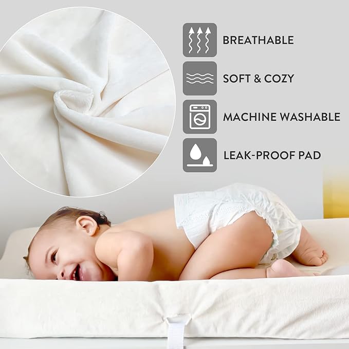 Prince Lionheart illumiPad Changing Pad, Grey