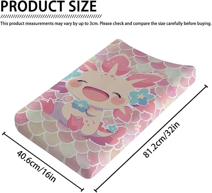 Changing Pad Covers for Boys Girls Carddle Sheet Set for Baby Boys Girls Breathable & Washable Cover