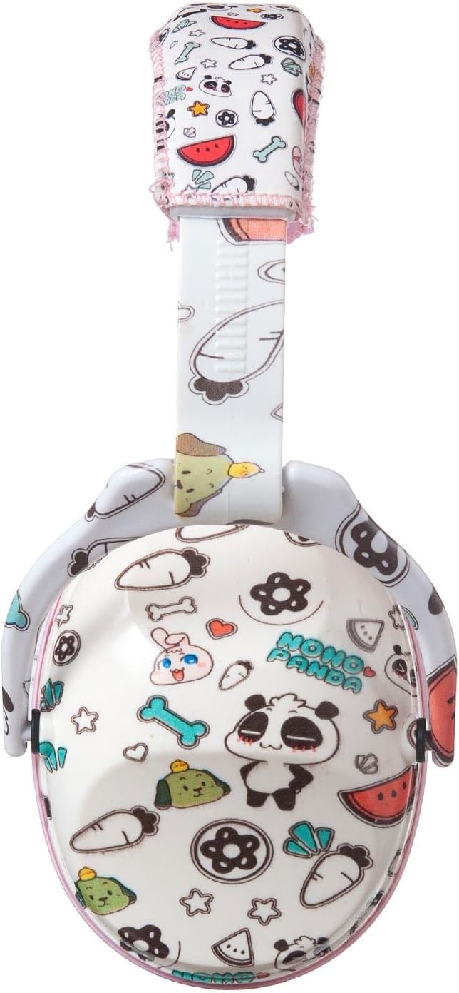 Kids Hearing Protection,25dB NRR Noise Reduction,Sound Proof for Kids,Toddler,Safety Earmuffs for Concert,Airplane,Autism,Monster Jam,Travel,School- Pink Panda