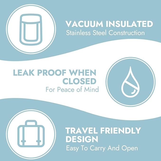 Papablic Portable Travel Baby Bottle Warmer Plus, 18 oz Large Capacity Stainless Steel Bottle Warmer, Safe & Easy to Clean