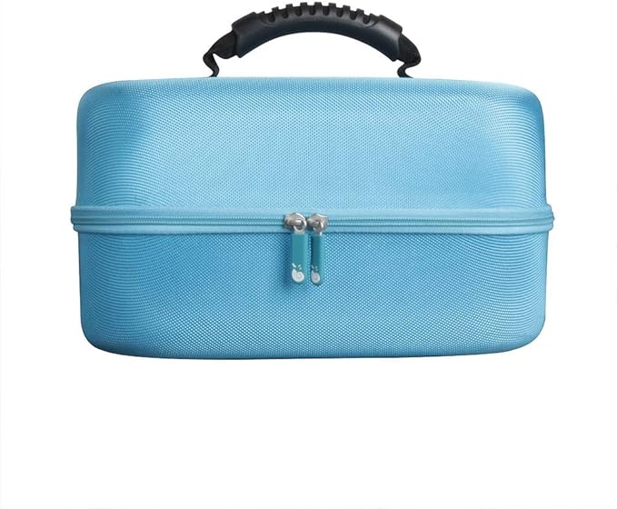 Hermitshell Hard Travel Case for Spectra S1 S2 Plus Electric Breast Milk Pump (Blue)