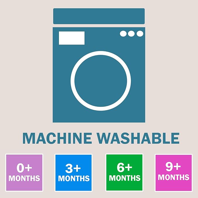 Nuby Support Pod Pillow Cover by Dr. Talbot's, Stars Print