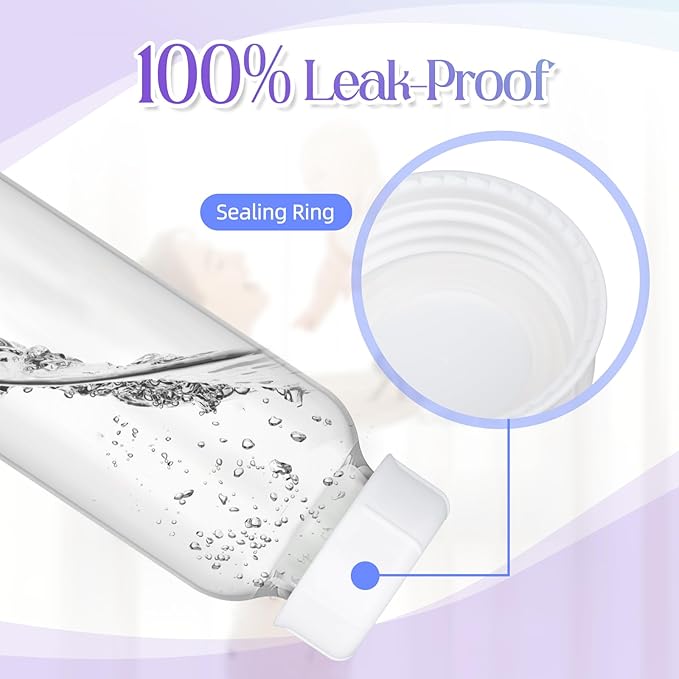 10pcs Narrow Baby Bottle Caps Compatible with Dr Brown's, Medela, Ameda Bottles Travel and Storage Baby Bottle Lids for Natural Flow and Options Natural Flow Cap Replace for Narrow-Neck Bottle (White)