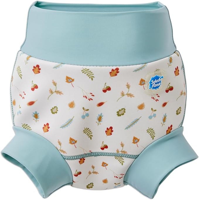 Splash About Happy Nappy Reusable Swim Diaper, Little Acorns, 2-3 Years