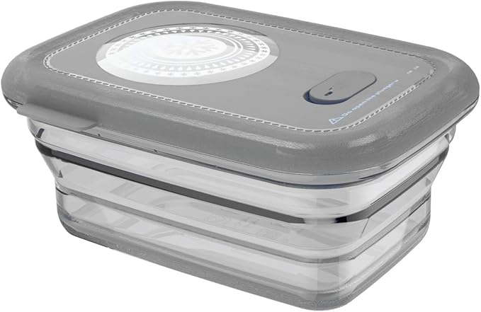 Minimal Reusable Silicone Food Storage Containers