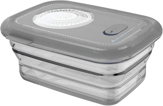 Minimal Reusable Silicone Food Storage Containers