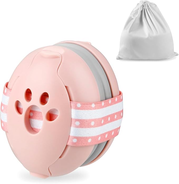 PandaEar Baby Ear Protection, Noise Cancelling Headphones for Babies, Noise Reduction Earmuffs for Infant and Toddlers