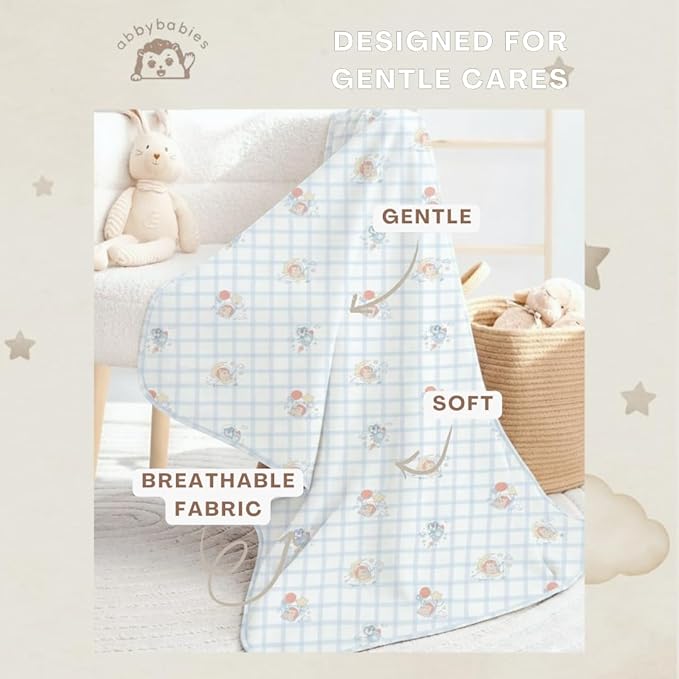 Baby Nursing Cover Muslin Blanket and Nursing Covers with Cute Building Print Multi Use Scarf Carseat Canopy and Baby Essentials for Newborn Boy or Girl (Pets)