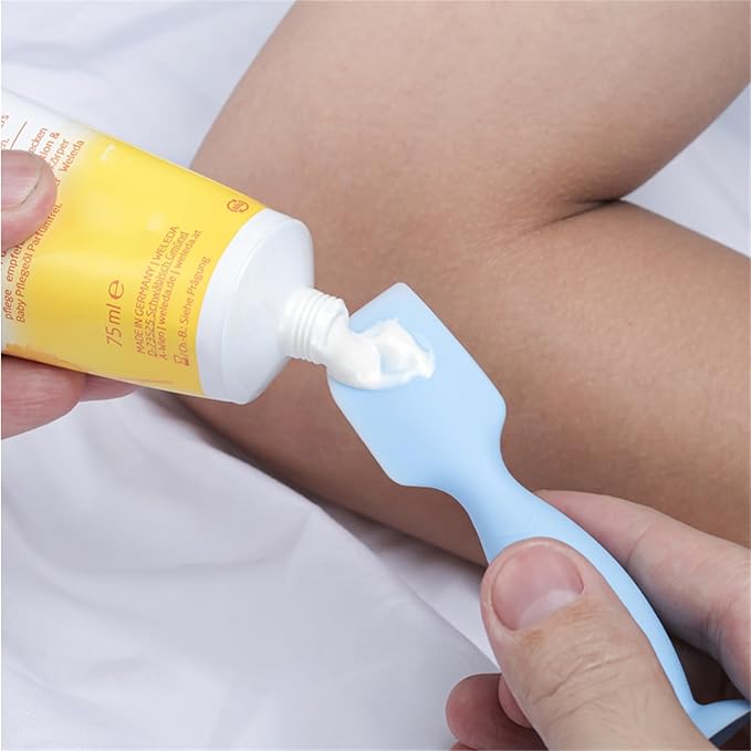 Baby Diaper Cream Spatula Silicone Diaper Cream Brush Butt PasteSpatula Diaper Cream Applicator Flexible