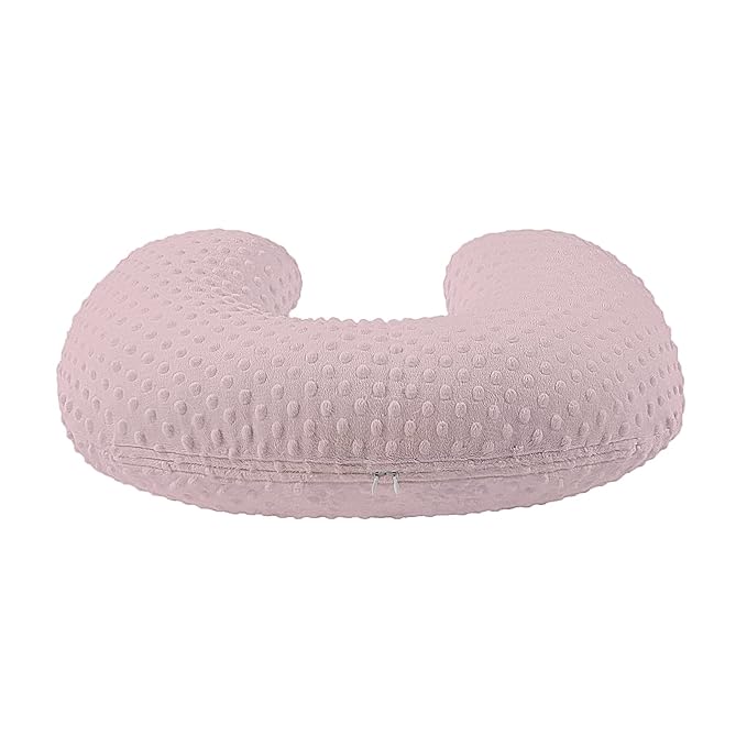 Nursing Pillow Cover, Breastfeeding Pillow Slipcover Snugly Fits for Nursing Pillow for Baby Boys and Girls, Premium Quality Microfiber, Ultra Soft Comfortable (Sepia Rose)