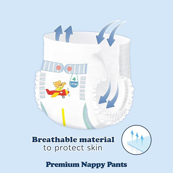 Minime Baby Training Pants - Size 2T-3T (20-34 lbs), 66 Count, Premium Hypoallergenic Training Underwear, Fragrance Free Disposable Baby Diaper Pants
