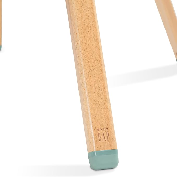 Delta Children - babyGap Otto 3-in-1 High Chair - High Chair Converts to Toddler Dinning Chair and Booster Seat - Dishwasher Safe Meal Tray - FSC-Certified Wood, Sage Green