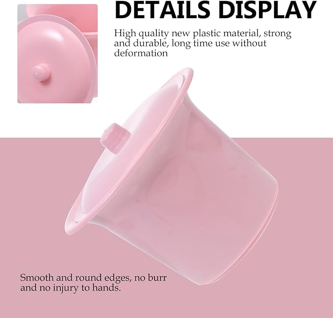 Cabilock 1pc Children's Potty Portable Toilet Chamber Bucket Camping Potty for Adults Pee Pot Bucket for Cleaning Urinal Spittoon Women Potty Male Plastic Miss Night Urinal Outdoor
