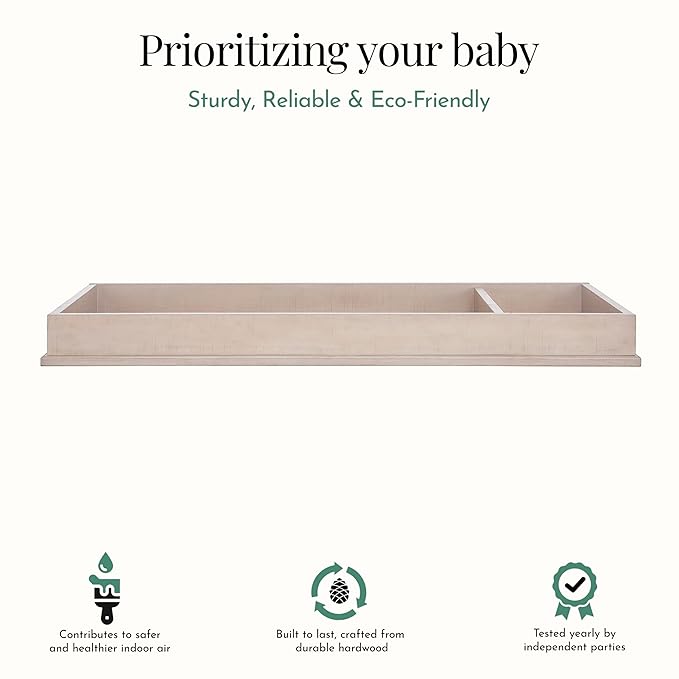 Evolur I Modern Changing Tray I Full Assembly I Lasting Quality
