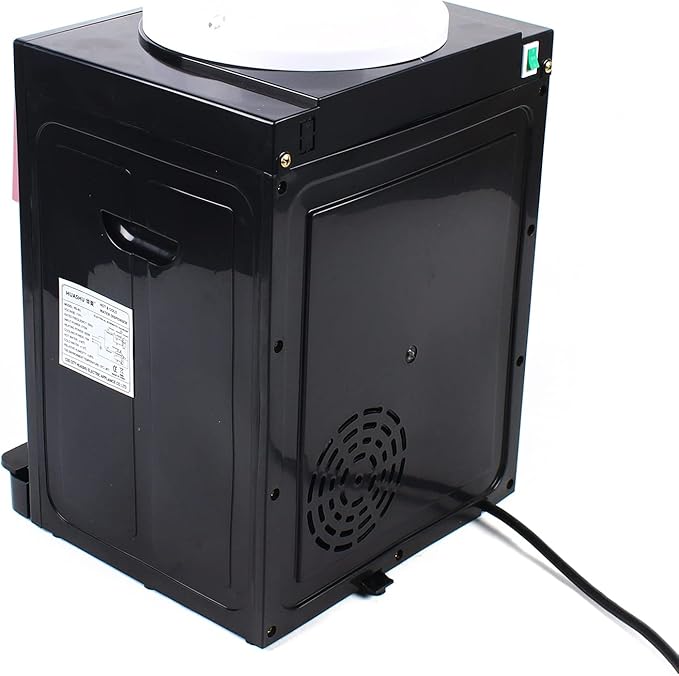 Top Loading Desktop Water Cooler Dispenser, 550W 110V Countertop Hot & Cold Water Coolers Drinking Fountain Portable Water Warmer for Home Bedroom Studio Office Grocery Store