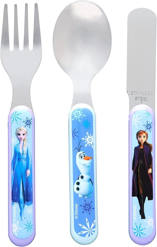 Disney Frozen II childrens cutlery set, 3 piece