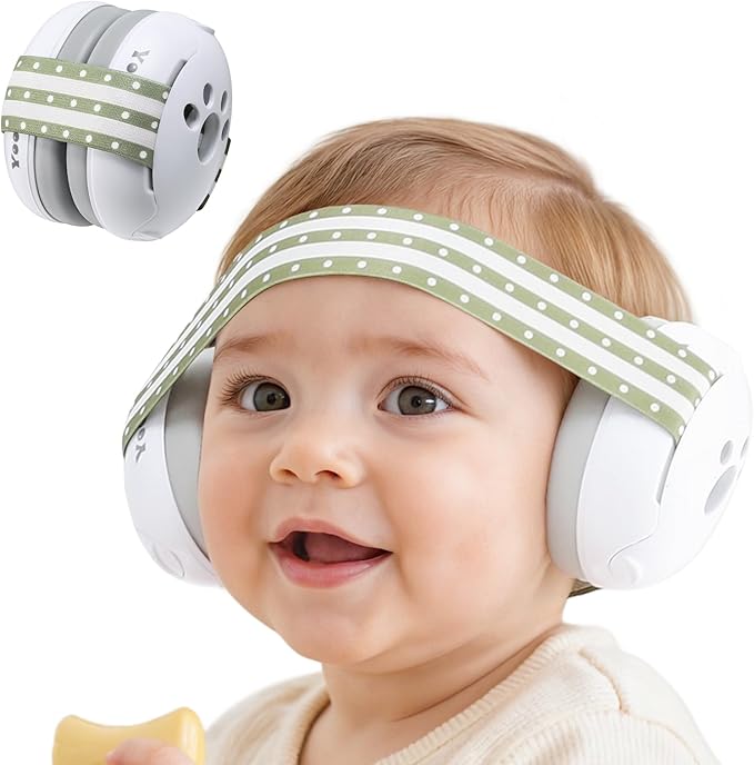 Yoofoss Baby Ear Muffs Noise Protection for Infants Up to 36 Months - Noise Cancelling Headphones for Ear Protection