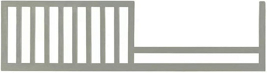 Toddler Bed Safety Guard Rail for Bel Amore & Cosi Bella Convertible Cribs by Bivona - Solid Wood Rail for Convertible Crib to Toddler Bed - Safety Guard Rail for Children (Saddle Grey - Lyla Rose)