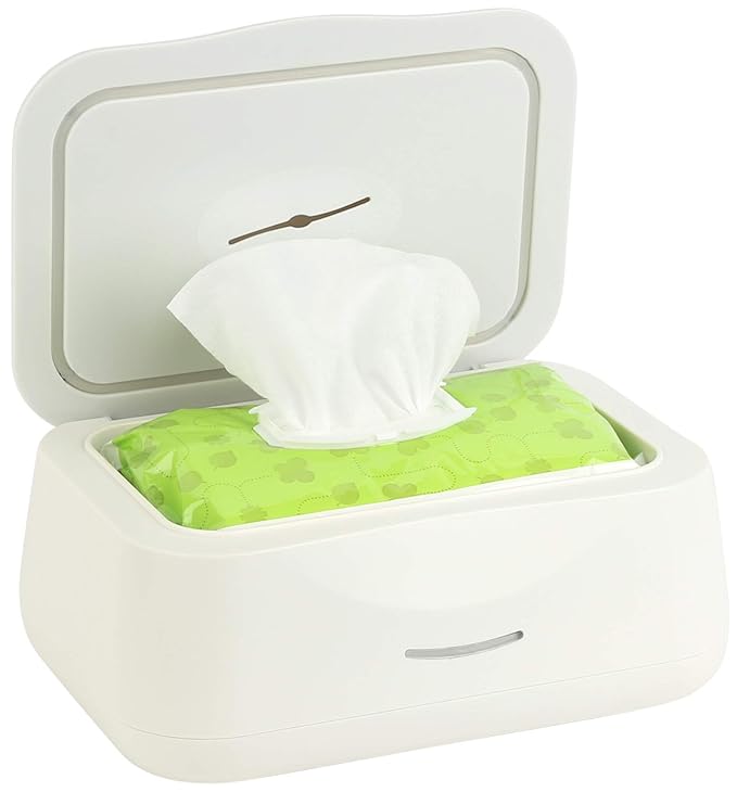 Baby Wipe Warmer & Wipes Dispenser - Sleek Diaper Wipes Holder for Boys and Girls - Tuut