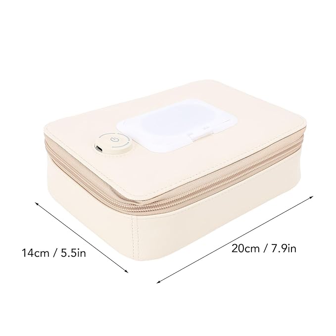 Wipe Warmer, Baby Wet Wipe Warmer, Baby Wet Wipes Dispenser Constant Temperature Heating for Vehicle Home Use