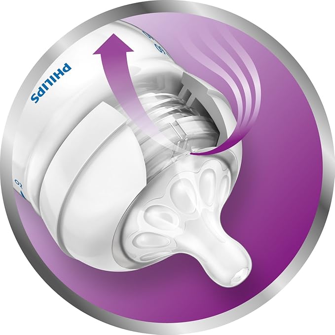 Philips AVENT Natural BPA Free First Flow Nipple (Pack of 2)