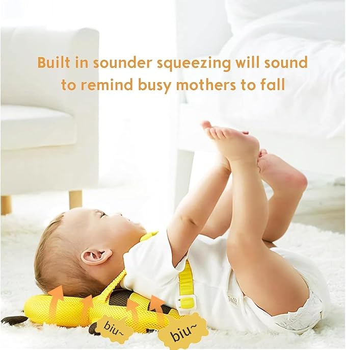 Baby Head Protector Backpack Toddler Fall Back Head Protection for Baby Crawling Walking Falling-Back Cushion Soft Landing