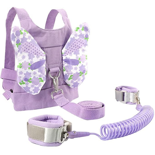 1 Set Toddler Leash Lost Wrist Link Butterfly Safety Kids Lost Wristband Child Walking Toddler Wrist Leash Outdoor Travel Shopping