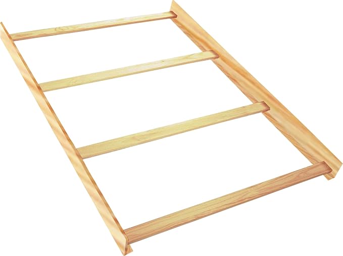 Full-Size Conversion Kit Bed Rails for Heidi Klum Truly Scrumptious Convertible Cribs - Solid Wood Rail - Toddler and Adult Bed Rail for Full-Size Beds - Nursery & Baby Furniture (Unfinished)
