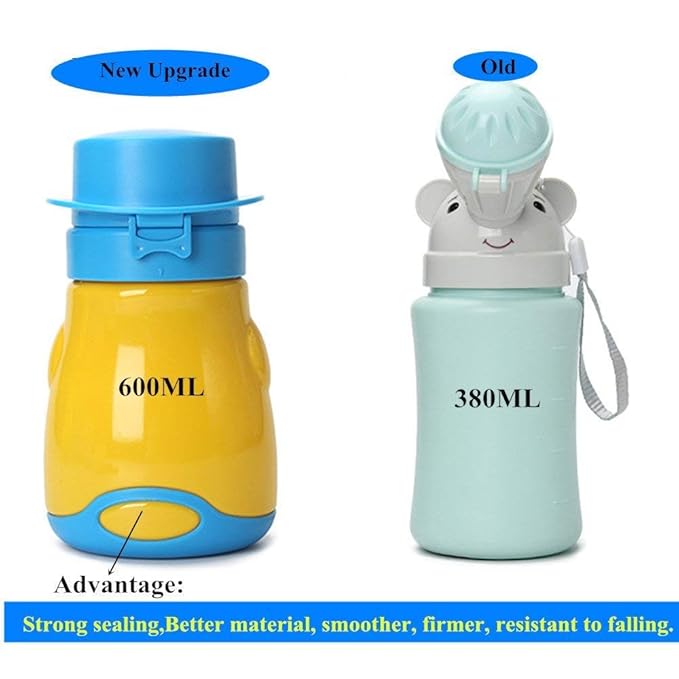 Upgrade Baby Boy Portable Potty Emergency Urinal Toilet for Car Travel and Camping, Child Kid Toddler Pee Training Cup