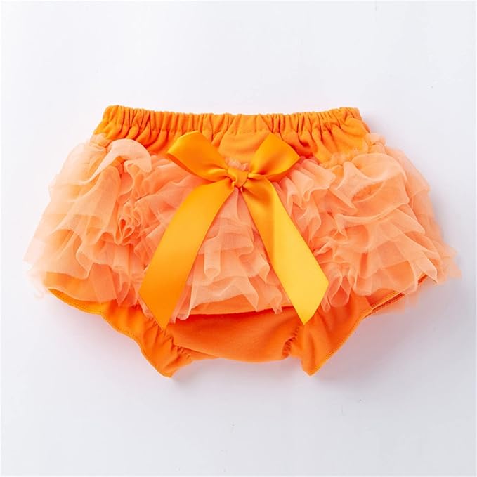 Infant Baby Girls Tutu Skirt Toddler Ruffled 𝐃iaper 𝐂overs Cute Lace Ruffled Tiered Bloomers Bubble Shorts Underwear