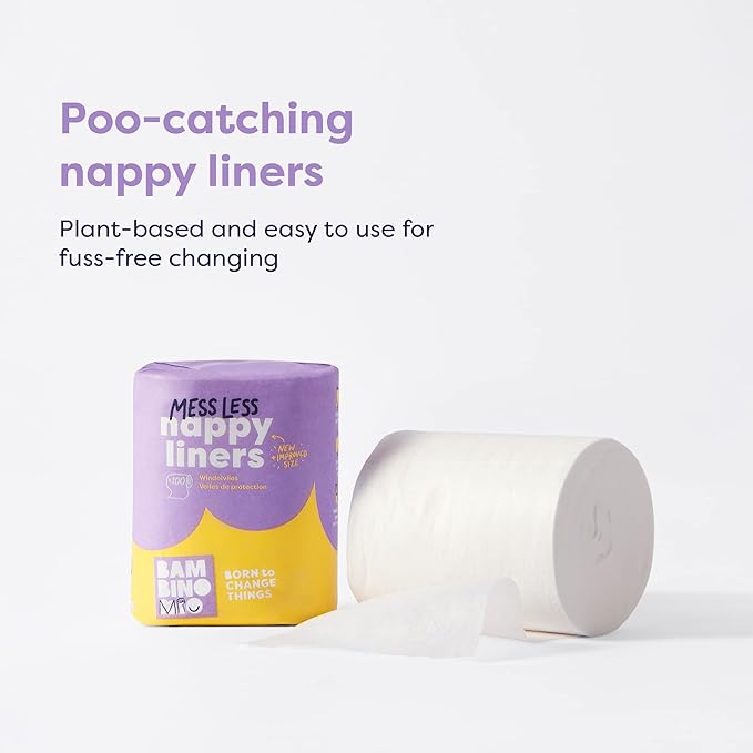 Bambino Mio, Cloth Diaper Liners, 5 Pack