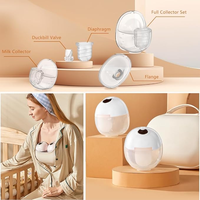 12PCS Duckbill Valves Silicone Diaphragm Compatible with eufy S1 Pro S1 E10, Lansinoh Discreet Duo, NCVI NICEGREEN Nuliie Zooawa S32 Breast Pump Parts S32 Pump Replacement, for Lansinoh Pump Parts
