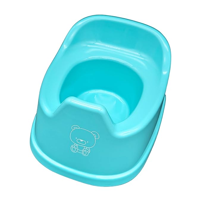 The Baby Potty - Mini Potty | Early Potty Training | Elimination Communication | Portable & Lightweight | Promote Independence | Child Training Toilet (Turquoise)