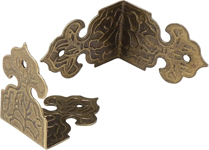 Vintage Guards Desk Edge Box Corner Cover ors Antique 25x17mm Pack of 20