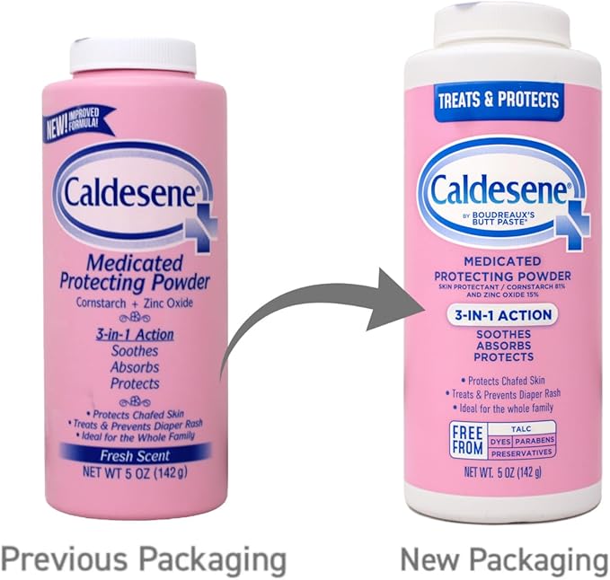 Caldesene Protecting Powder - 5 oz, Pack of 5
