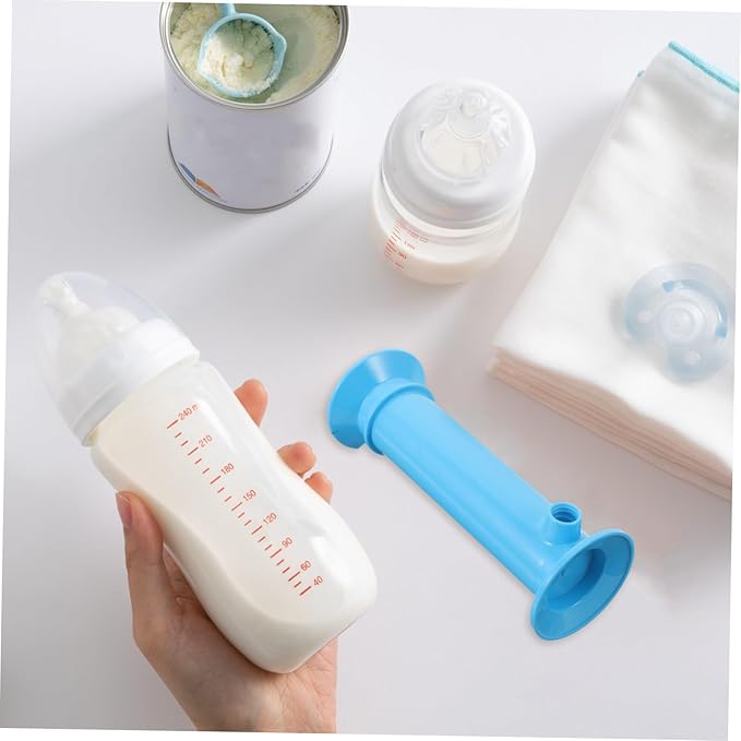 Yardwe 2Pcs Food Dispenser Refillable Food Pouches Filler for Fruit Puree Yogurt Safe Easy to Use Feeding Essential for Newborns